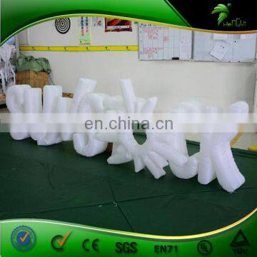 LED Color Changing Decorative Inflatable Sign , Inflatable Advertising Words , Blow Up Balloon Letters photo-6