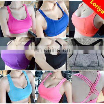 High quality stylish active brassiere sport bra