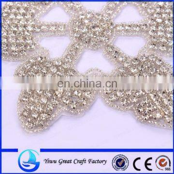 Sell Hot White Bridal Accessories Clothing Snowflakes Accessories Wedding Claw Drilling Beaded Brides Take Snow Accessories photo-2
