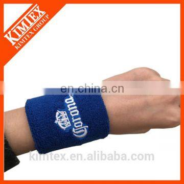 Custom cotton terry towelling Camping zipper wristband