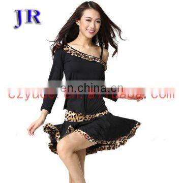 Ballroom dress fabric sexy latin dance costume dresses