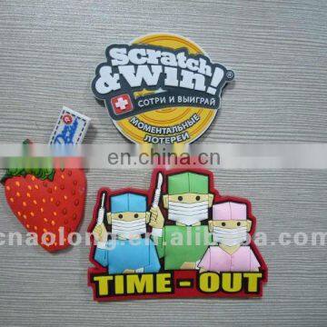 christmas gifts customized soft pvc magnetic fridge magnet,rubber refrigerator magnet for hot sale