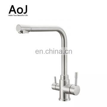 Newest two way eco-friendly heathly stainless steel kitchen faucet