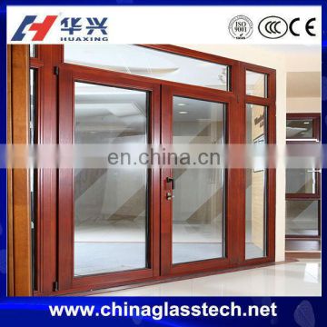 Pvc coated wood double swing interior doors