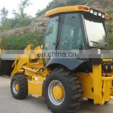 Monoblock High Quality 4wd Whole Frame Backhoe Loader 388