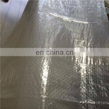 Plastic woven fabric for ground cover