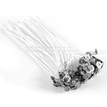 100 % natural cotton pre-tabbed candle wicks for candle making