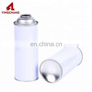 China manufacturer refillable straight-wall empty tinplate can aerosol can