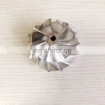 GT15-25 44.50/60.01mm 7+7 blades 720915-0004  High Performance Turbocharger milling/aluminum 2618/billet Compressor wheel