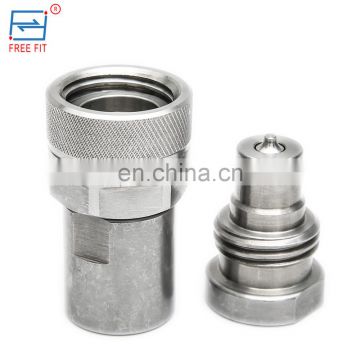 male female hydraulic connector release coupler quick coupling hose with quick release couplings