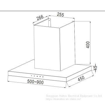Best Price Made in China Kitchen Hood Household Appliances Range Hood photo-2