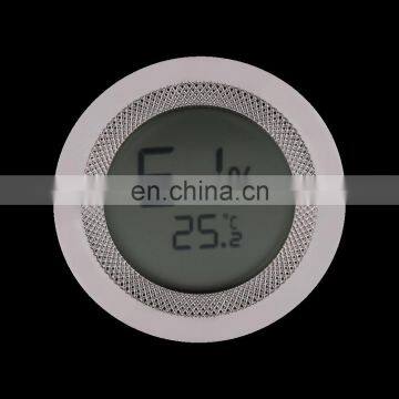 New Design Round Indoor Cigar Digital Thermometer Hygrometer photo-4