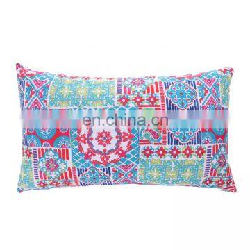 Cozy Bolster Pillow Cases Covers for Couch Bed Sofa Manual Hand Painted Print Vintage Mandala Flora Outdoor Cushion photo-2