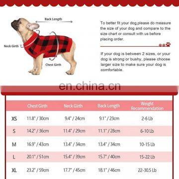 Reversible Dog Winter Clothes Polar Fleece Dog Jacket Pet Coats Windproof for Christmas Gift Luxury Pet Clothes photo-6