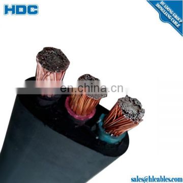 YH YHF welding cable 50mm2 70mm2 welding cable cca / copper conductor sheath electric cable wire IEC