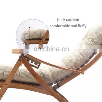 Custom Cotton Fabric Sun Lounguer Cushion Rocking Chair Outdoor Bench Garden Rattan Chair Wooden Sofa Cushion Pillow photo-4