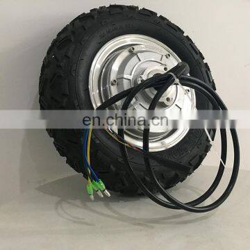 Etech hot sell scooter accessories 10 inch 48V 36V 24V gear-less electric rear wheel hub motor