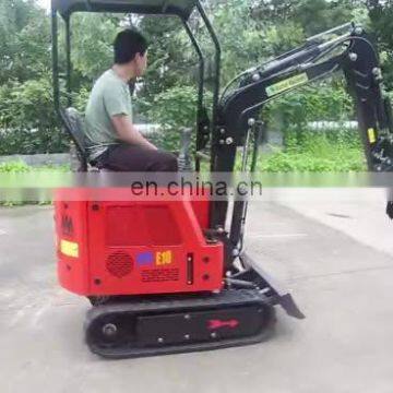 Chinese 1 ton mini excavator small digger crawler excavator for sale