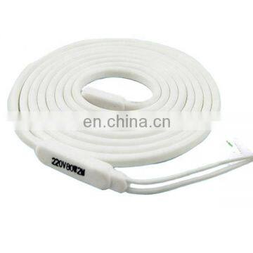 220~240V 40W/M Antifreeze Silicone Rubber Drainline Heating Cable photo-2