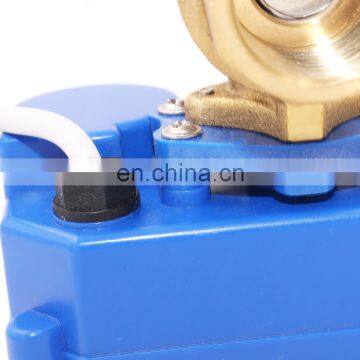 CWX 15N/Q   mini 2 way stainless steel 304  brass hot sell Manufacturer supply electric ball valve