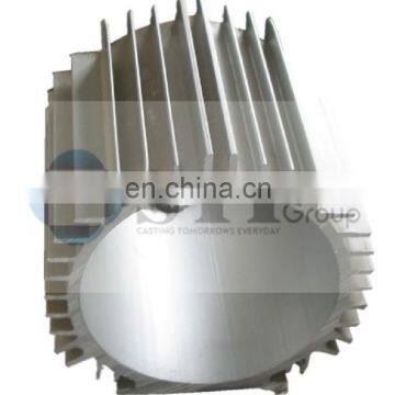 Aluminum Extruded Motor Housing