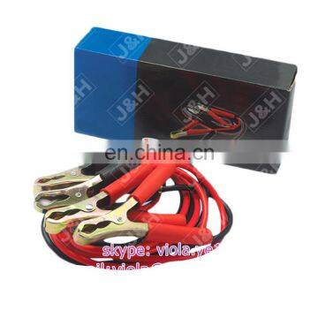 car emergency using positive negative 500A bare copper 4000CC Heavy duty booster cable battery cable