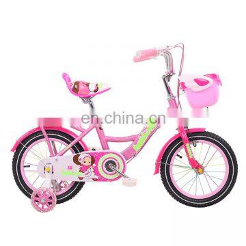 Wholesale high quality kids bicycle bike for children aluminum alloy rim bike 12 to 16 inch baby cycle for 3 to 5 years old