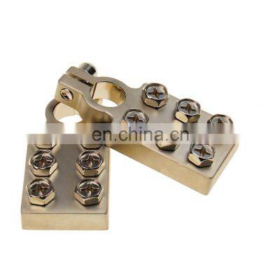 6 Ways Battery Terminal Fit With Power Cable 0GA/2GA/4GA/6GA/8GA/10GA photo-2