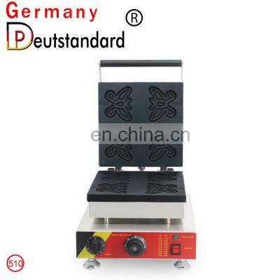 Waffle On A Stick Cartoon Butterfly Waffle Stick Maker Making Machine