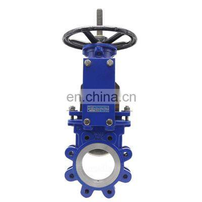 Bundor DN50 PN10 New Bi-directinal Pressure Knife Gate Valve photo-2