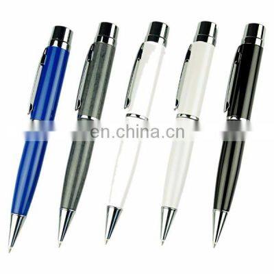 Metal pen usb 2.0 flash drive pen shape usb memory with factory price