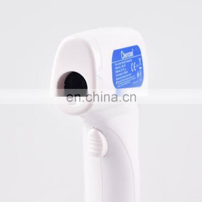 no touch forehead digital thermometer with 32 sets of memory capacity use for human body