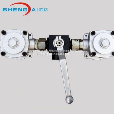 HYDAC Duplex Return Line Oil Inline Filter Housing photo-4