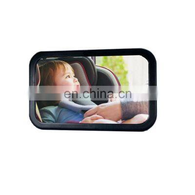 High quality universal large wide shatterproof kid toy car rear seat mirror car rearview back seat baby mirror