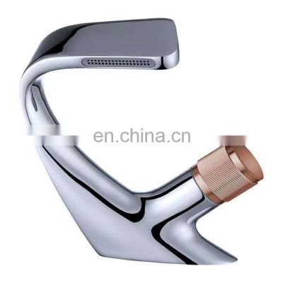 GAOBAO Antique fashion unique single cold water brass basin sink faucet