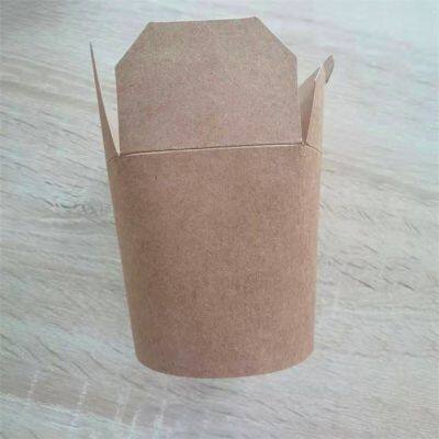 Brown Kraft Paper Recyclable Takeaway Lunch Box photo-2