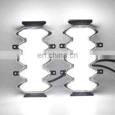Factory Wholesale Led DRL Lights on Grille for SUZUKI JIMNY Front Grille Lamps Other Car Accessories Fog Light photo-2