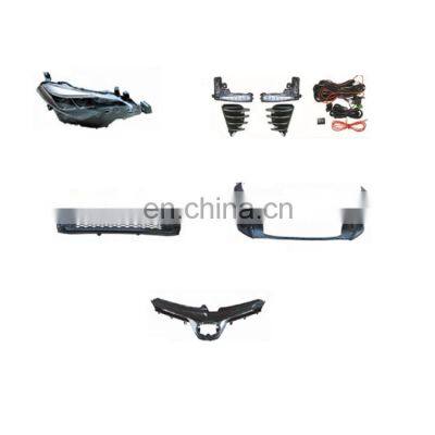 New Car Body Kits for Toyota Corolla 2017 USA Model Body Parts
