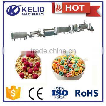 full automatic high output breakfast cereals making machinery