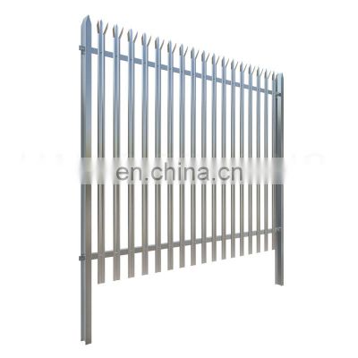 Garden decorative steel palisade fence