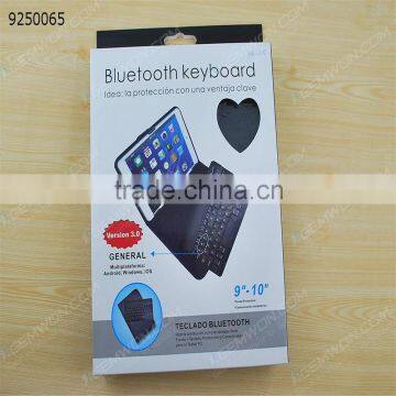 Bluetooth 3.0 Keyboard for 9"-10" Tablet pc ,Product Support Triple Systems: IOS, Androld, for Windows,black photo-5