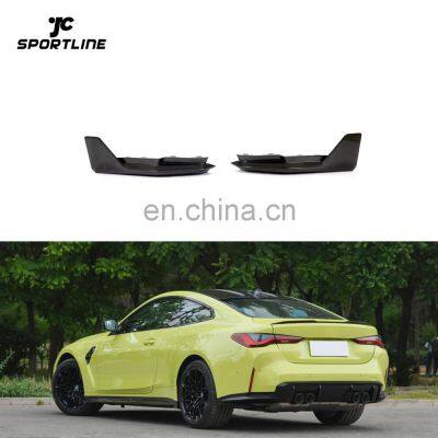 Carbon Fiber G82 M4 Rear Bumper Splitter for BMW G80 M3 G83 M4 Competition 2021 2022