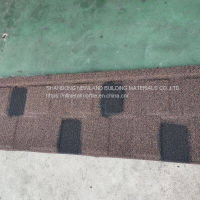 High Quality Materiales de Construction Stone Coated Metal Roof Tiles Roofing Sheet Roman Tile photo-4