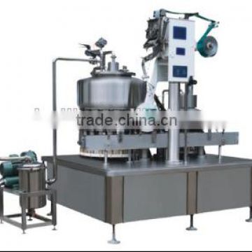 automatic HHGF MILK FILLING AND ALUMINUM FOIL SEALING MACHINE