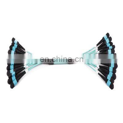 24 Core/48 Core/144 Core OM3 Male and Female Fiber Optical MPO/MTP Trunk Cable photo-5