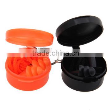 Ear plug / earplug / silicone ear plugs with nylon string