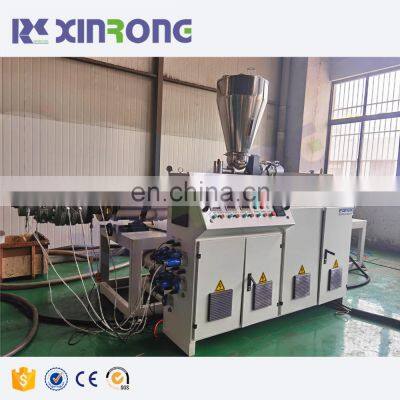 Xinrong SJSZ Series Twin Screw Extruder Manufacturer Pvc Pipe Machine Pvc Pipe Extrusion Line photo-3