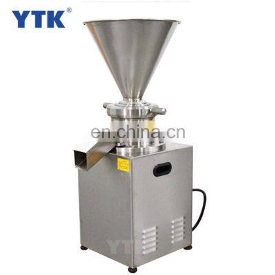 YTK-JMC80 2020New product square mouth vertical laboratory stainless steel toothpaste cosmetic colloid mill price