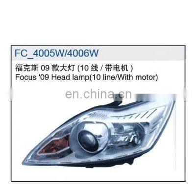 For Ford 2009 Focus Sedan Head Lamp Headlamps Head Lamps Head Light Auto Headlamp Headlights Light Car Lamp Headlamps