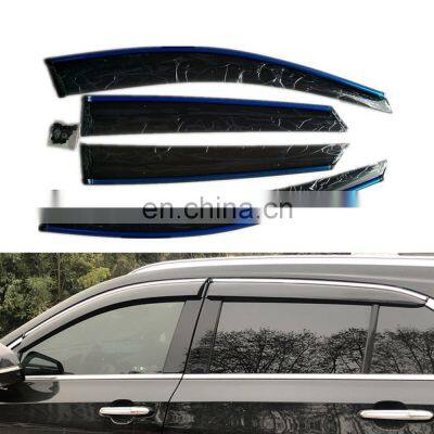 PS Auto Accessories Weather Shields Window Door Visors Black Window Deflectors For Mazda CX-5